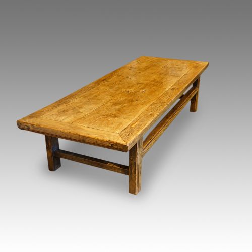 fig 2. Antique elm coffee table