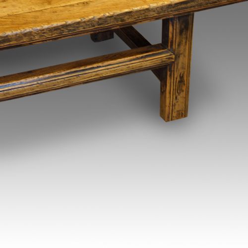 fig 5. Antique elm coffee table