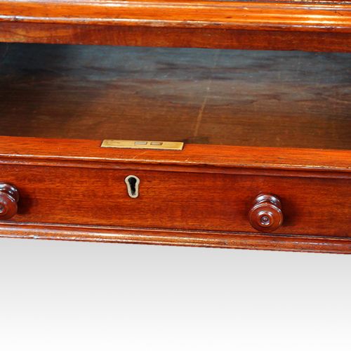 fig 1. Victorian mahogany writing table