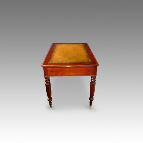 fig 5. Victorian mahogany writing table