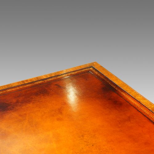 fig 3. Victorian mahogany partners desk