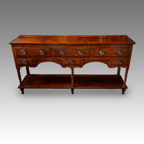 Antique Oak Dresser Base