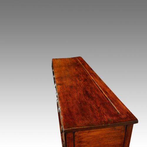 fig 3. Antique oak dresser base