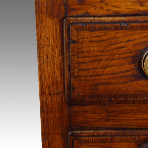 fig 4. Antique oak dresser base