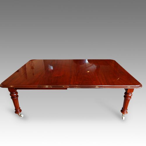 fig 7. Victorian extending dining table