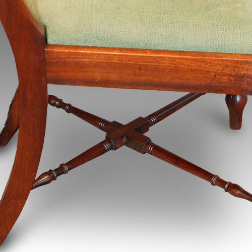 fig 6. Set of 8 William IV mahogany dining chair