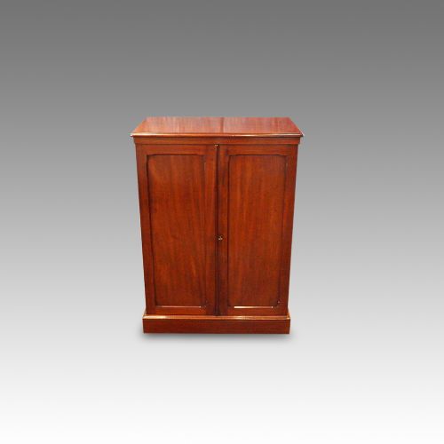fig 1. Victorian mahogany drinks cupboard
