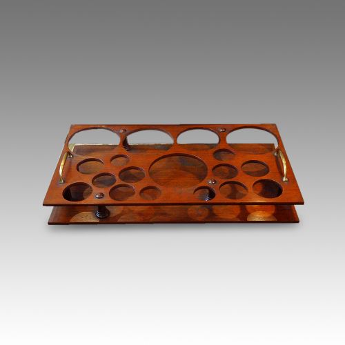 fig 2. Victorian mahogany drinks cupboard