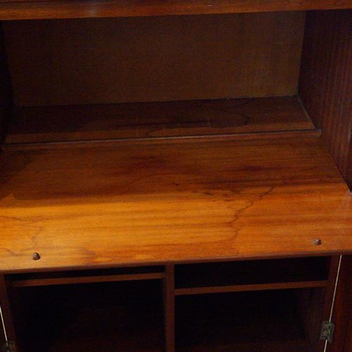 fig 6. Victorian mahogany drinks cupboard