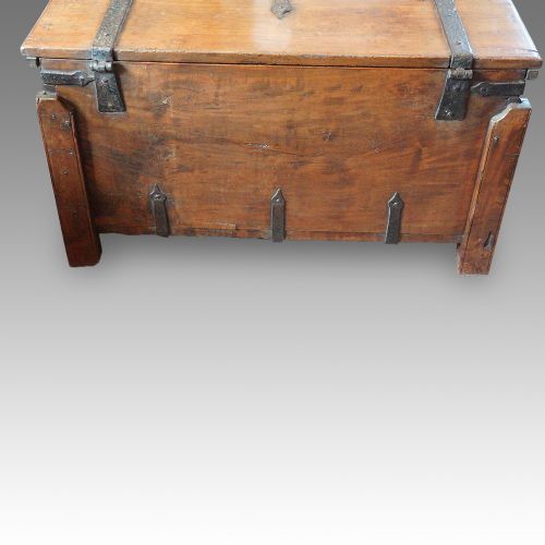 fig 6. Antique hardwood merchant chest