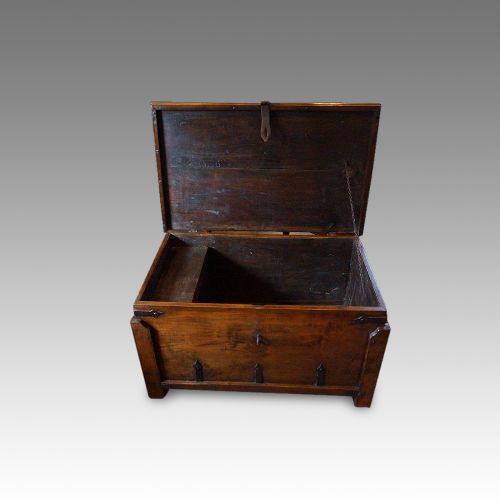 fig 8. Antique hardwood merchant chest
