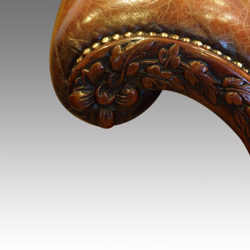 fig 1. Edwardian camel back sofa