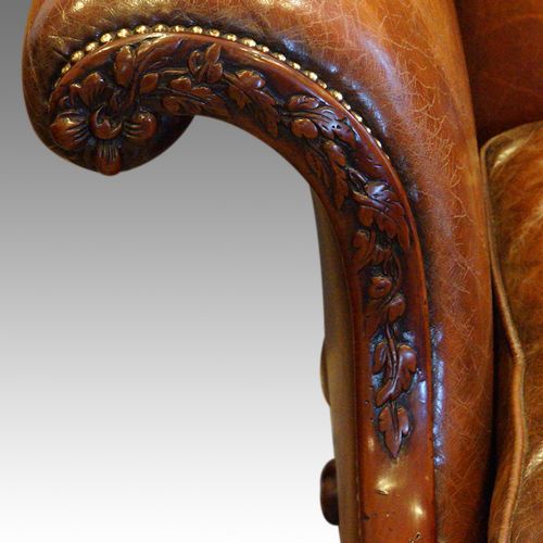fig 7. Edwardian camel back sofa