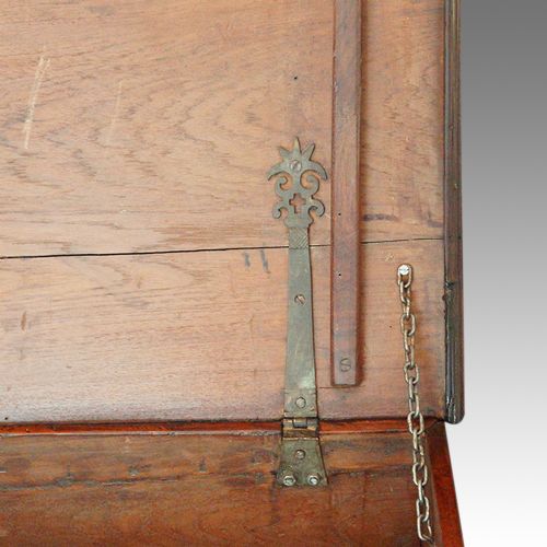 fig 5. Victorian brass bound teak trunk