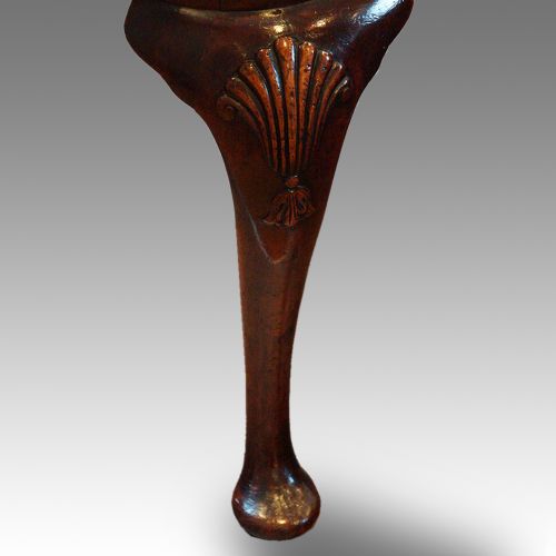 fig 3. Pair of Walnut George I style armchairs