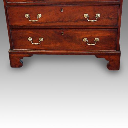 fig 2. George III mahogany small chest