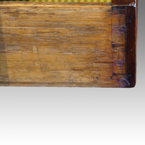 fig 4. George III mahogany small chest
