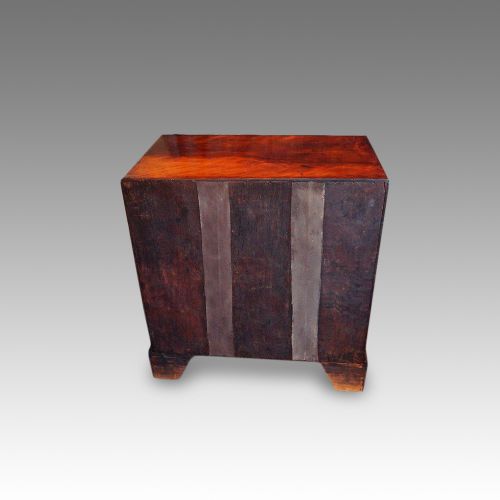 fig 5. George III mahogany small chest