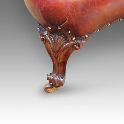 fig 4. Victorian leather sofa