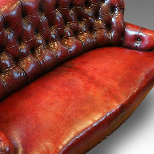 fig 5. Victorian leather sofa