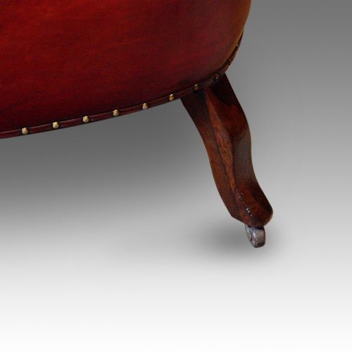 fig 6. Victorian leather sofa