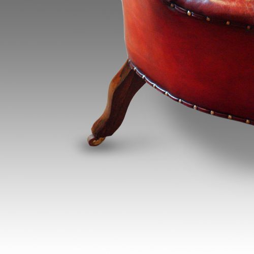 fig 7. Victorian leather sofa