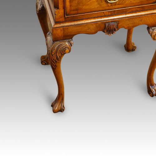 fig 3. Pair of walnut bedside cabinets