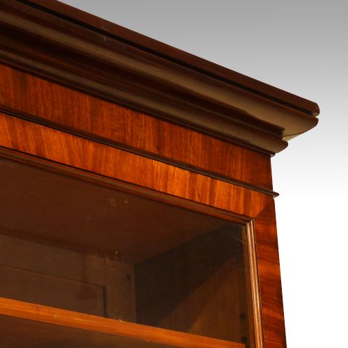 fig 2. Georgian mahogany breakfront bookcase