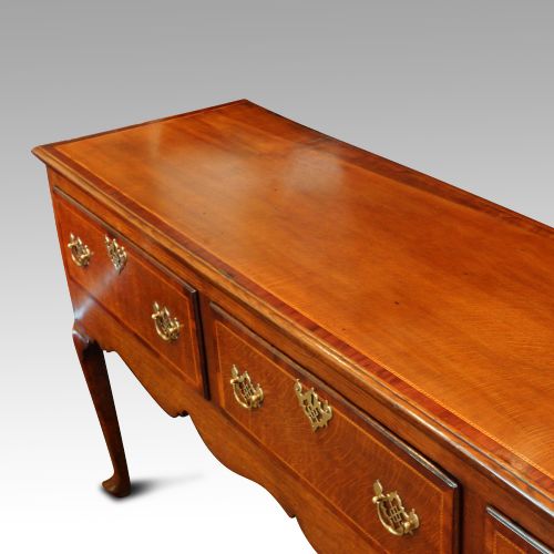 fig 1. Antique oak dresser base