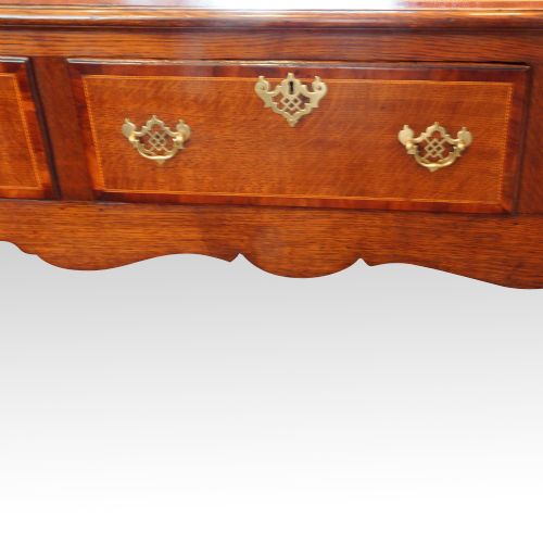 fig 4. Antique oak dresser base