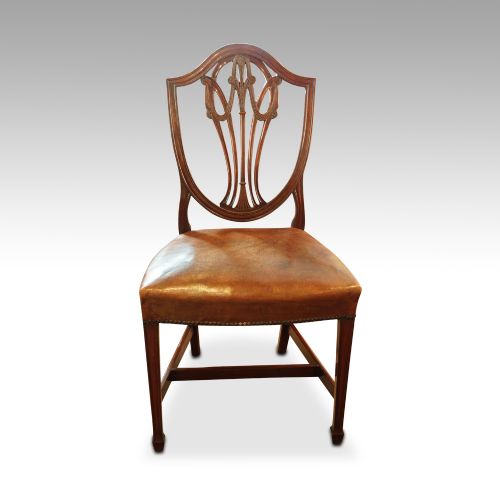 fig 5. Set of 8 Hepplewhite style dining chairs