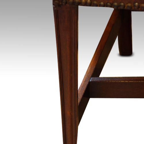 fig 6. Set of 8 Hepplewhite style dining chairs
