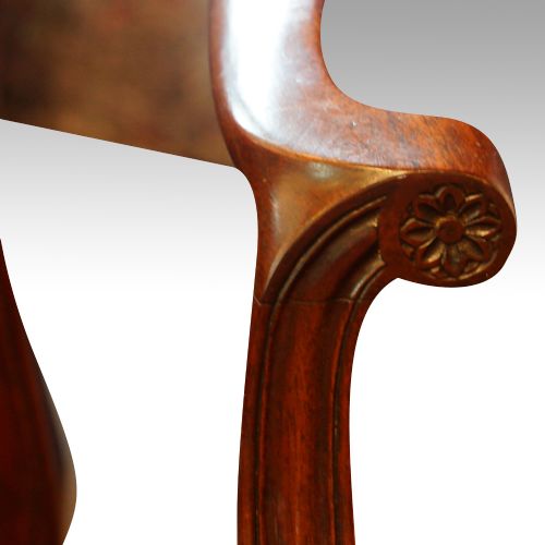 fig 7. Set of 8 Hepplewhite style dining chairs