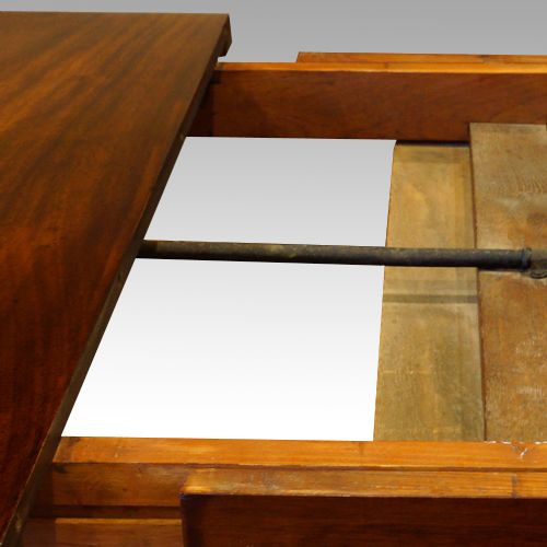 fig 6. Edwardian mahogany small dining table