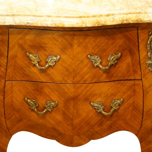 fig 2. Pair of French bedside cabinets