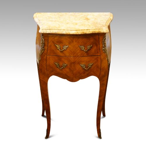 fig 3. Pair of French bedside cabinets