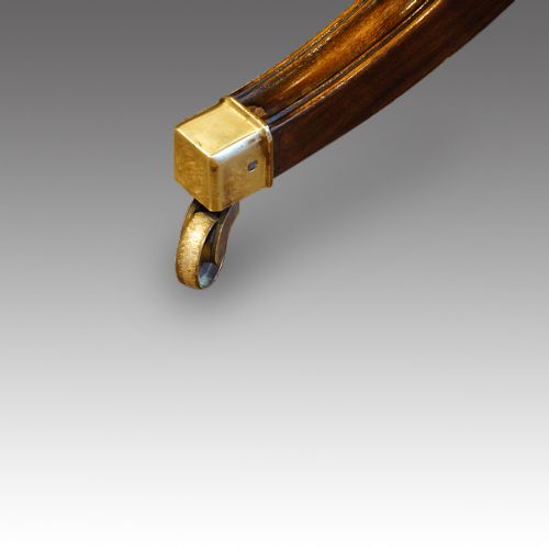 fig 8. Leather revolving desk chair