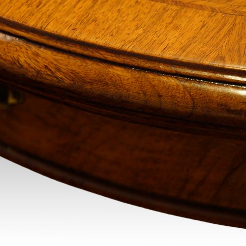 fig 4. Edwardian walnut extending dining table