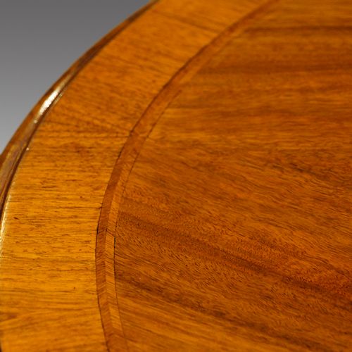 fig 6. Edwardian walnut extending dining table