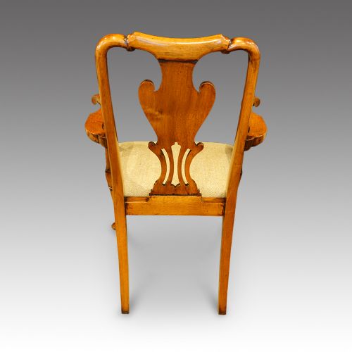 fig 7. Set of 8 Edwardian walnut dining chairs