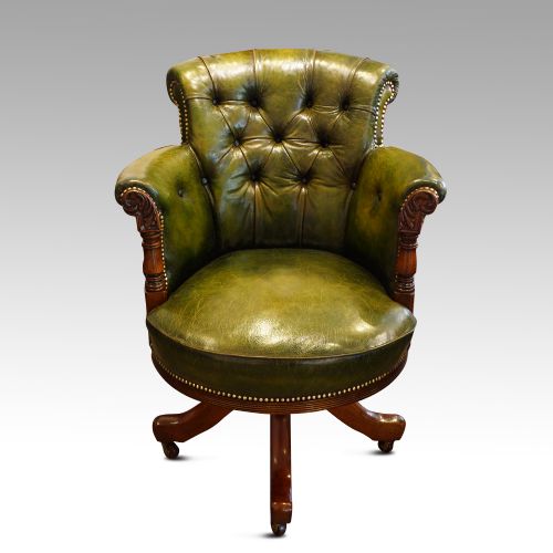 Maples Edwardian Revolving Desk Chair