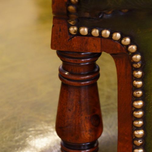 fig 1. Maples Edwardian revolving desk chair