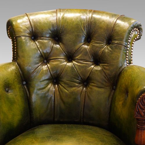 fig 2. Maples Edwardian revolving desk chair