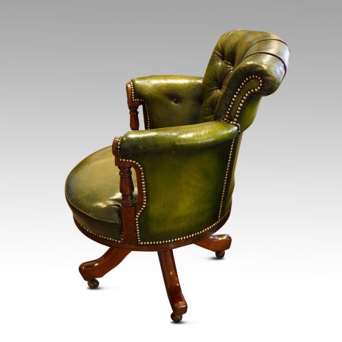 fig 3. Maples Edwardian revolving desk chair