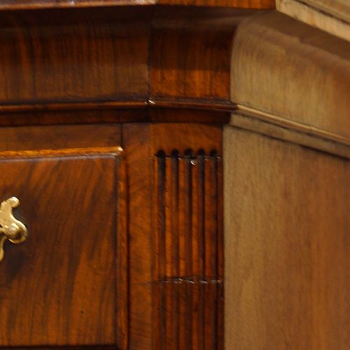 fig 2. George II walnut chest on chest