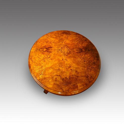 fig 2. Victorian inlaid walnut coffee table