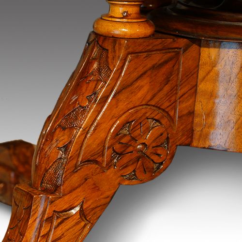 fig 5. Victorian inlaid walnut coffee table