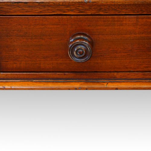 fig 3. William IV mahogany writing table