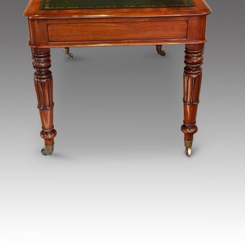 fig 4. William IV mahogany writing table