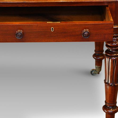 fig 5. William IV mahogany writing table